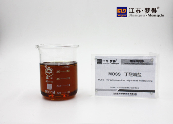 MOSS Bright Nickel Intermediates Brownish Red Liquid Good Solubility In Water