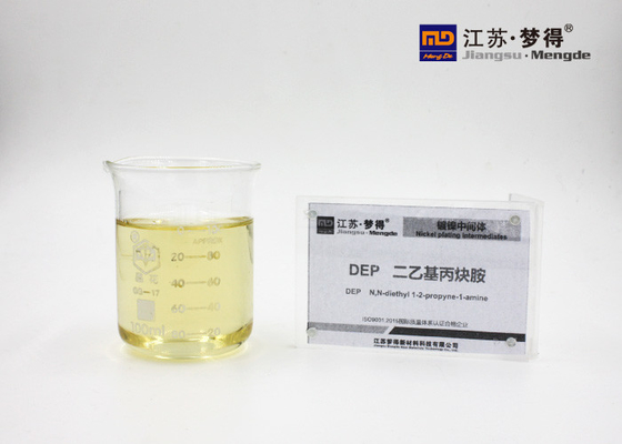 DEP Nickel Plating Solution , Insoluble In Water Nickel Electroplating Brightener