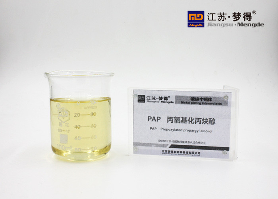 PAP Nickel Plating Brightener Propargyl Alcohol Propoxylate Yellowish Or Yellow Liquid