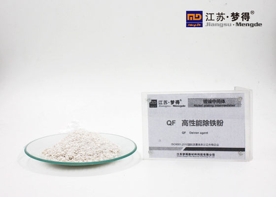 QF, agent for removing iron impurity in nickel baths, Fe ion purifier