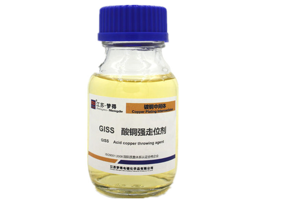 GISS Leveling Agent Electroplating Intermediate For Acid Copper Yellow Liquid